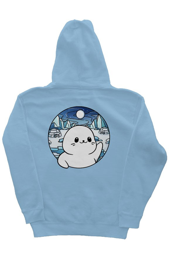 aqua custom hoodie