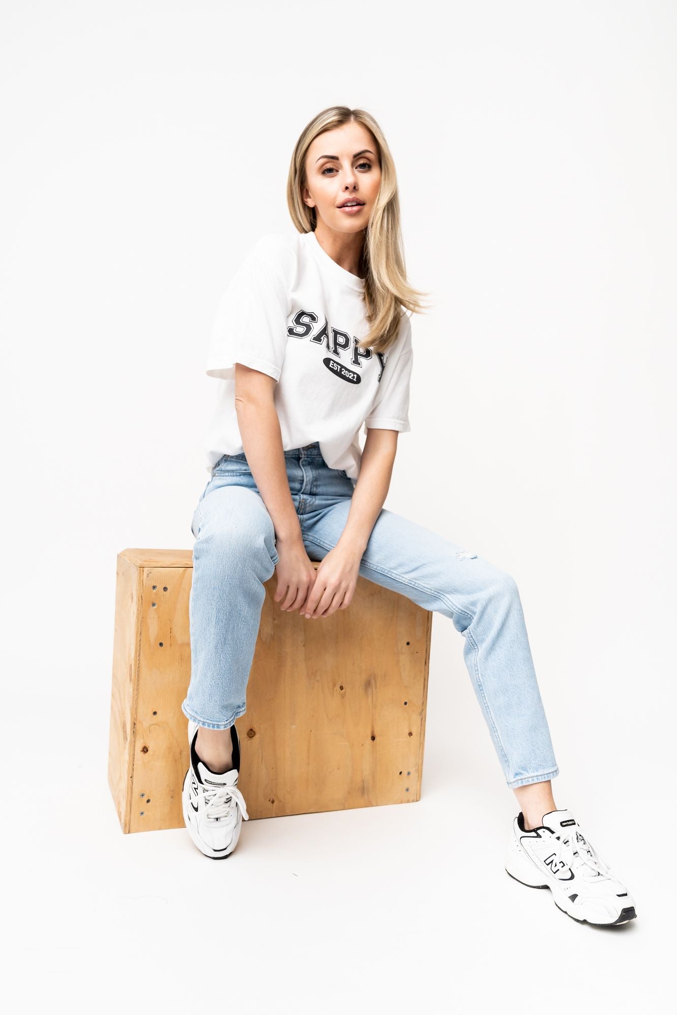 Collegiate Sappy T-Shirt - White