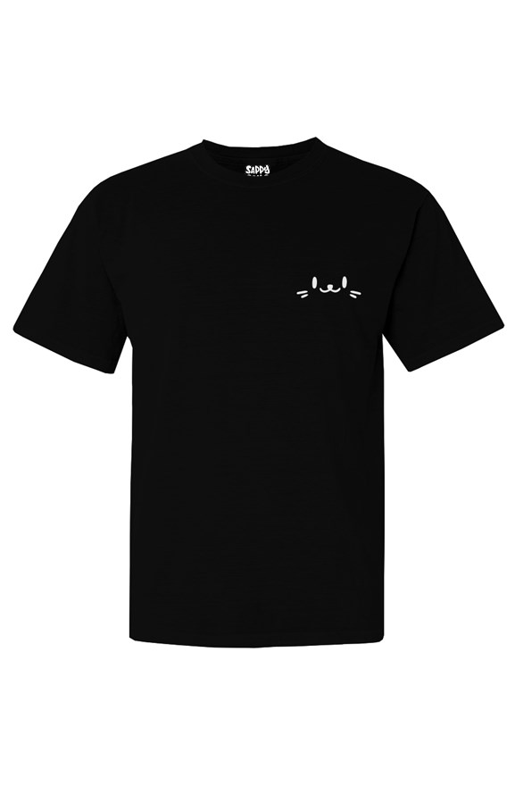 Tshirt Black - Embroidered