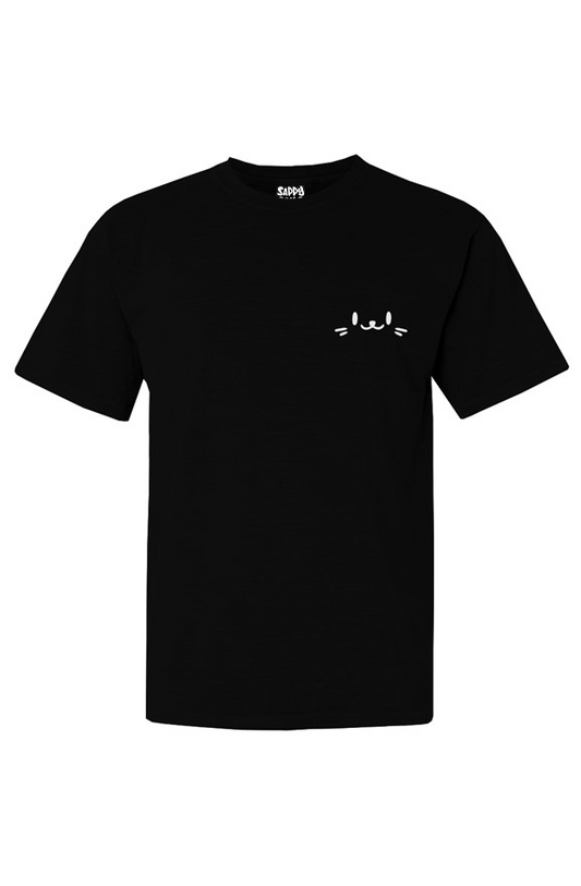 Tshirt Black - Embroidered