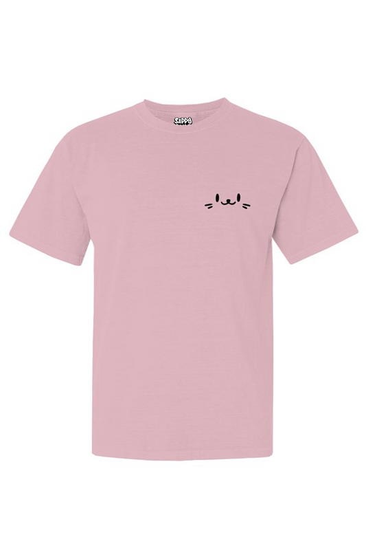 Tshirt Light Pink - Embroidered