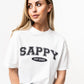 Collegiate Sappy T-Shirt - White
